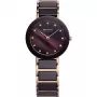 BERING Reloj para mujer 11429-765 (29 mm) - Oro rosa acero inoxidable, esfera marrón Sunray