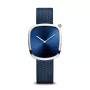 Reloj de mujer BERING 18034-307 (34 mm) - Oro rosa y esfera azul sunray
