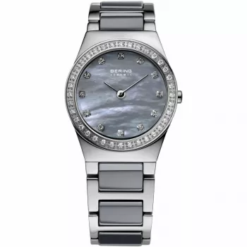 Reloj de mujer BERING 32426-789 (26 mm) - cuarzo clásico cerámica negra