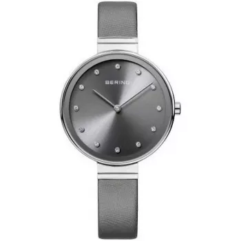 BERING Reloj para mujer Classic 12034-609 34mm Acero inoxidable Milanesa