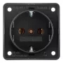 Berker 09418505 Toma de corriente SCHUKO Módulo Integro Negro Mate