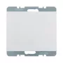 Tapa ciega Berker 1045 70 09 K.1 blanco polar con pieza central
