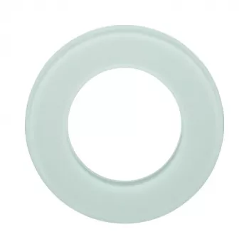 Berker 109109 marco de cristal 1 elemento B.GLAS blanco polar