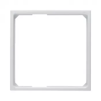 Berker 1109 90 89 Anillo adaptador para placas centrales de 50x50mm, blanco polar