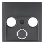 Berker 12031606 Placa central para toma de antena, serie B.1/B.3, blanco polar