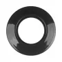 Marco de porcelana Berker 138165, 1 elemento, Serie 1930, negro (Rosenthal)