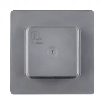 Berker 1849 cubierta de protección para tomas SCHUKO e interruptores, gris