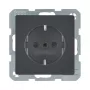 Berker 47236086 toma SCHUKO Q.1/Q.3 antracita terciopelo
