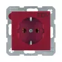 Berker 47431922 toma de corriente Schuko EDV-Druck resistente a impactos blanco polar S.1