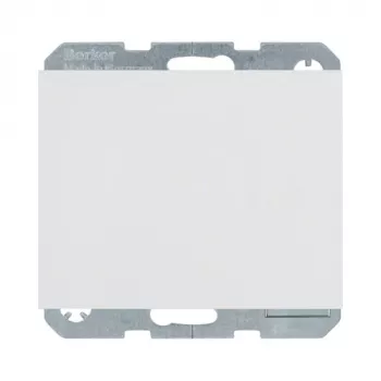 Berker 47517209 toma de corriente Schuko con tapa abatible, blanca