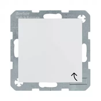 Berker 47528989 Enchufe Schuko Type F 1 toma IP44 blanco polar brillante S.1