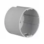 Berker B.Mobil Caja de mecanismo empotrada, 49 mm de diámetro, gris, termoplástico libre de halógenos