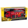Camión de bomberos teledirigido Huina 1362 con grúa y cañón de agua, 1:18