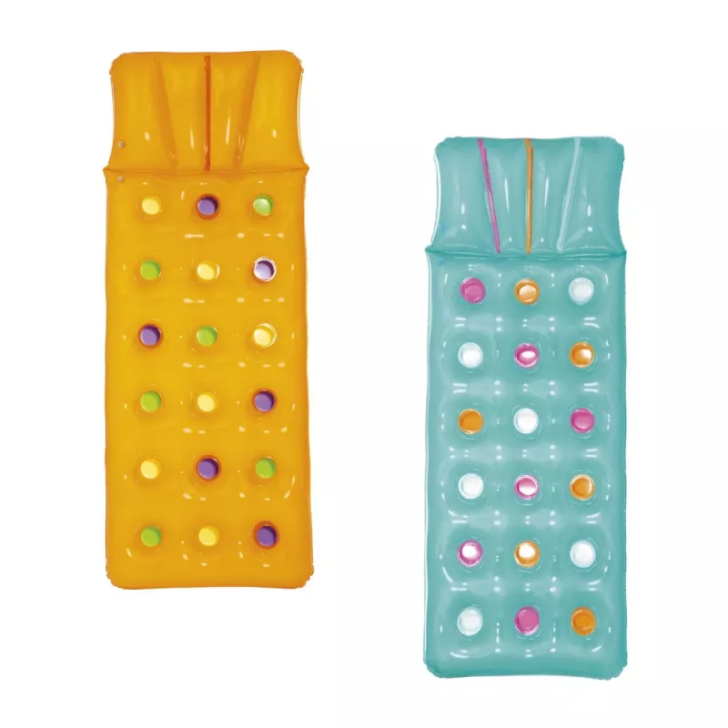 Bestway 43014 Colchoneta inflable para piscina, azul, 188 x 71 cm