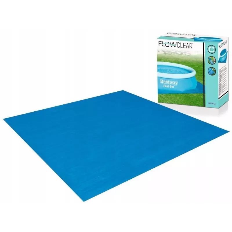 Bestway Esterilla para piscina 396 x 396 cm (58002)
