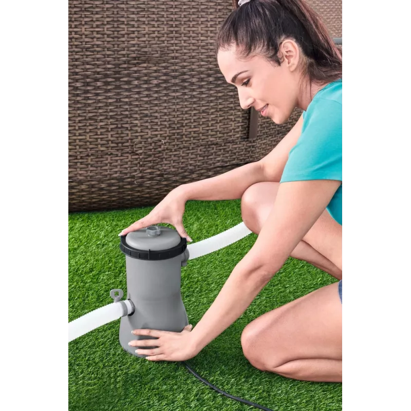 Bestway bomba de piscina con filtro 800 gal/h 58386