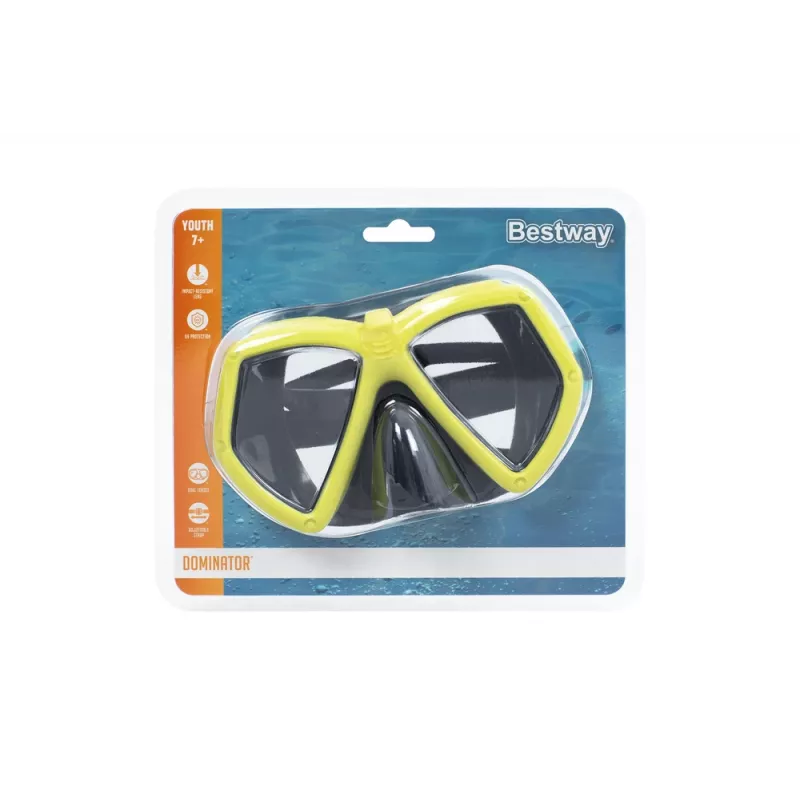 Bestway gafas de natación máscara amarillo 22040