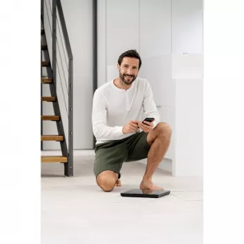 Beurer BF 500 Super Black Edition báscula de diagnóstico con Bluetooth