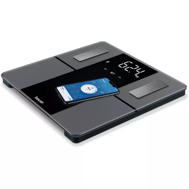 Beurer BF 500 Super Black Edition báscula de diagnóstico con Bluetooth