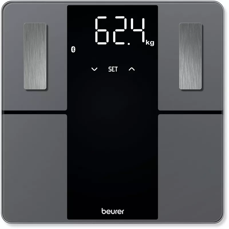 Beurer BF 500 Super Black Edition báscula de diagnóstico con Bluetooth