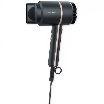 Beurer HC 35 Secador de pelo compacto - 1600 W ionizado con mango plegable (59392)