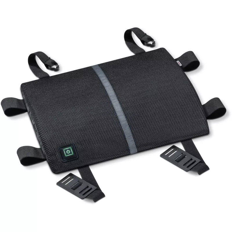 Beurer HK 70 Soporte lumbar con calor, Almohadilla térmica Gris, 36 x 29 cm