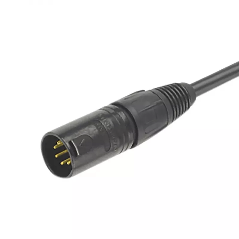 Beyerdynamic 406538 Cable de audio XLR de 5 polos de 1,5 m Negro