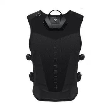 Chaleco háptico bHaptics TactSuit Air Onyx con 40 motores de vibración, Bluetooth, USB-C, malla transpirable, negro