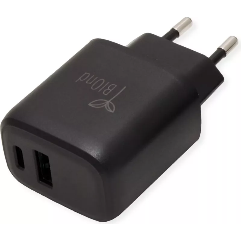 BIOND PD 20W Cargador de doble puerto USB-C (BIO-CMC-20W)