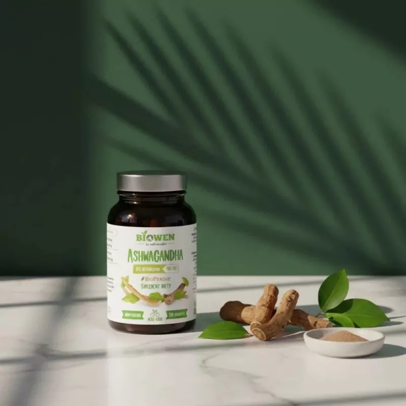 BIOWEN Ashwagandha – Complemento alimenticio para personas – 120 cápsulas