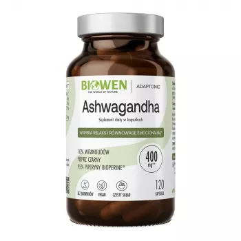 BIOWEN Ashwagandha – Complemento alimenticio para personas – 120 cápsulas