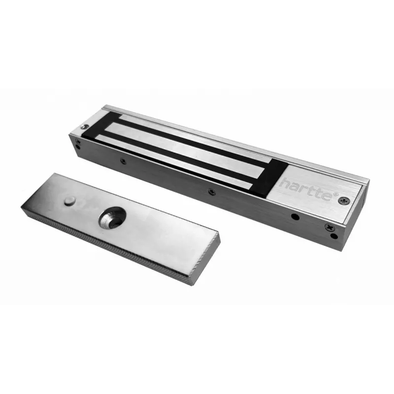 BIRA HARTTE MG280SR 280kg Cerradura electromagnética de puerta con supervisión de estado de puerta y señalización LED