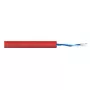Cable de detección de incendios BITNER YnTKSY 1x2x0,8 mm - 100 m rojo