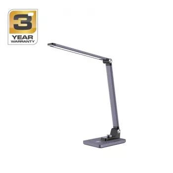 Lámpara de mesa LED BL1268-C Metallic Grey Multi con RGB y blanco ajustable