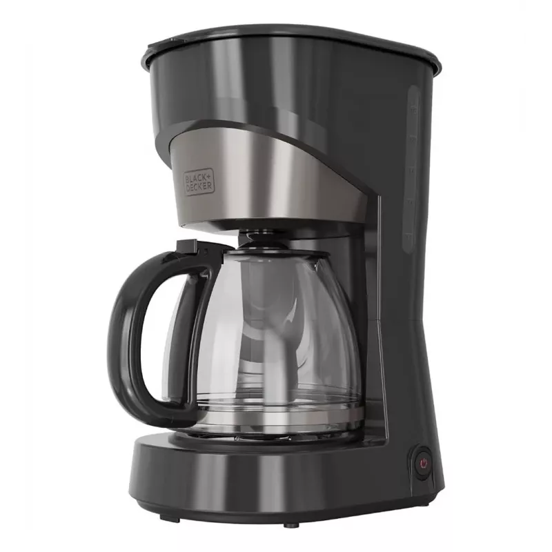 BLACK+DECKER BXCO1001E Cafetera de filtro 1000 W 12 tazas, 1,5 L, Negro