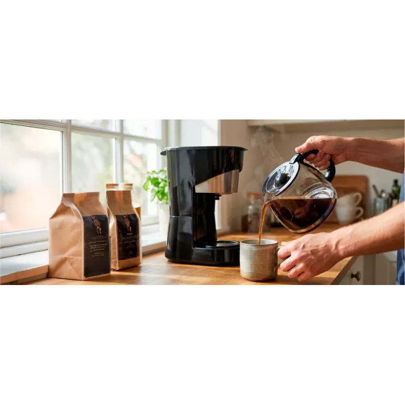 BLACK+DECKER BXCO1001E Cafetera de filtro 1000 W 12 tazas, 1,5 L, Negro