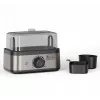 BLACK+DECKER BXKS4800E Hervidor de huevos, 400 W, 6 huevos, Blandos/Medios/Duros, Negro
