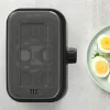 BLACK+DECKER BXKS4800E Hervidor de huevos, 400 W, 6 huevos, Blandos/Medios/Duros, Negro