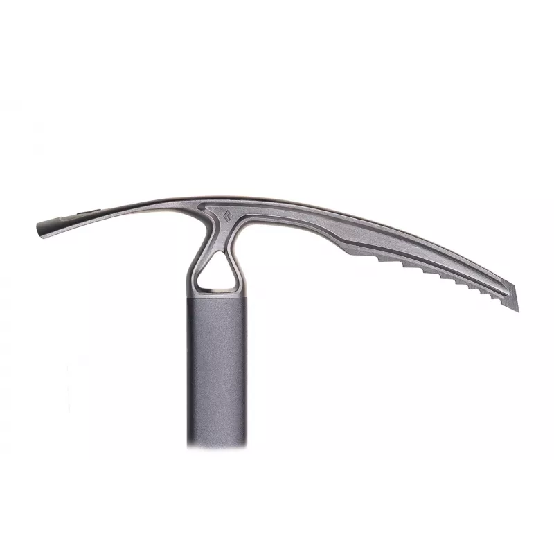 Black Diamond Raven piolet 55 cm – cabeza de acero inoxidable, mango de aluminio, certificado CE