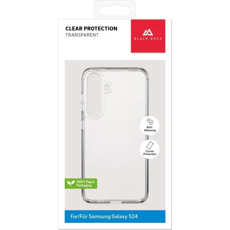 Black Rock Funda protectora transparente 6,2 pulgadas, transparente 00226136