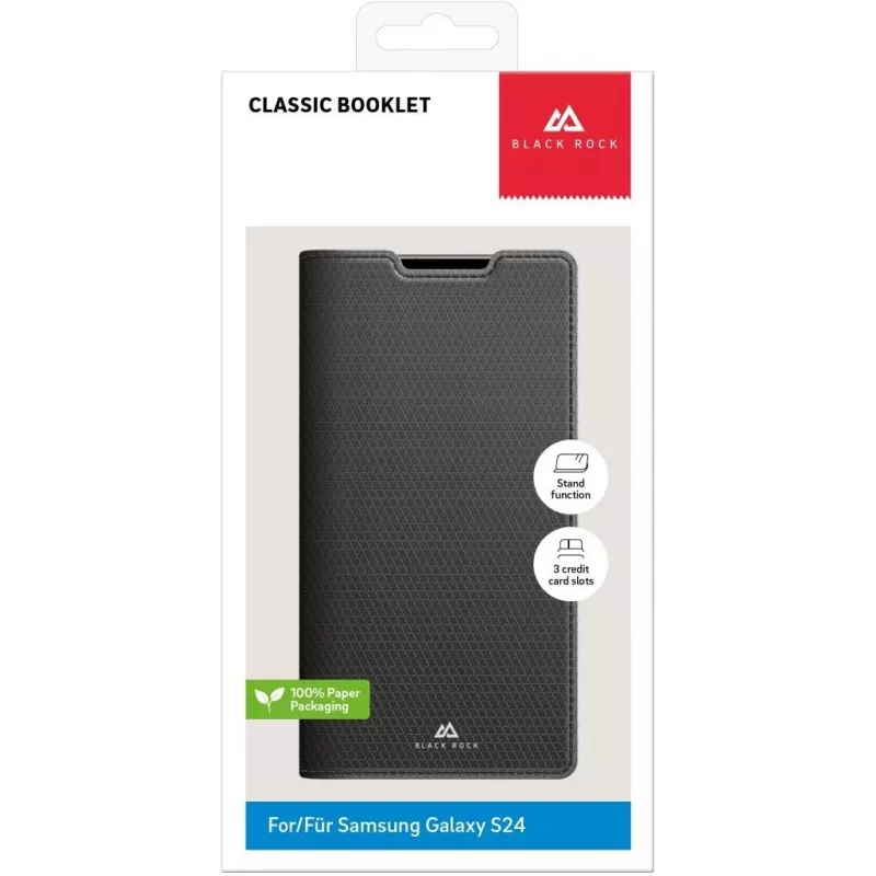 Black Rock The Classic Folio funda para Samsung Galaxy S10e, negro 00226135