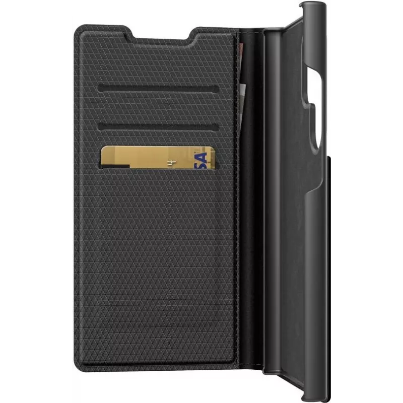 Black Rock The Classic Folio carcasa para Samsung Galaxy S23 Ultra, negro 00226129