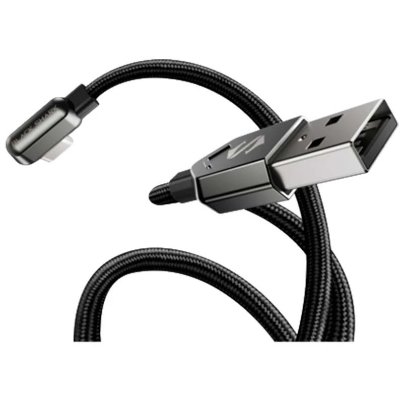 Black Shark Cable USB-A a USB-C 1,2m Negro