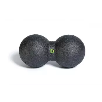 Pelota de masaje fascial Blackroll DuoBall 8 cm - Negra