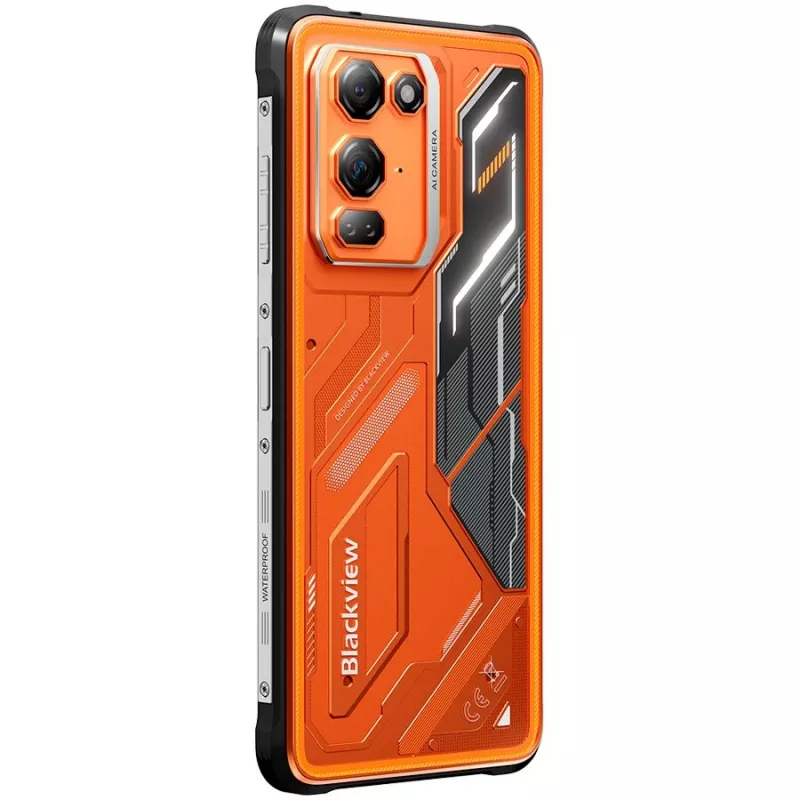 Blackview Fort 200 smartphone, 6GB/256GB, naranja