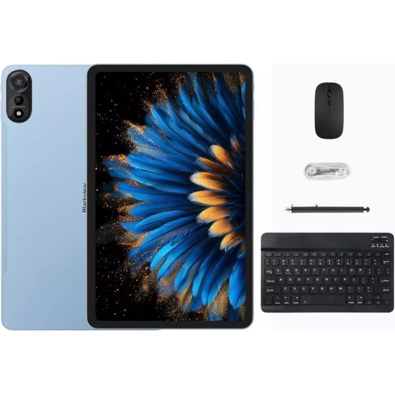 Blackview MEGA 2 Tablet 12 pulgadas 6/256GB 4G LTE con set de teclado, funda, lápiz óptico y ratón, verde