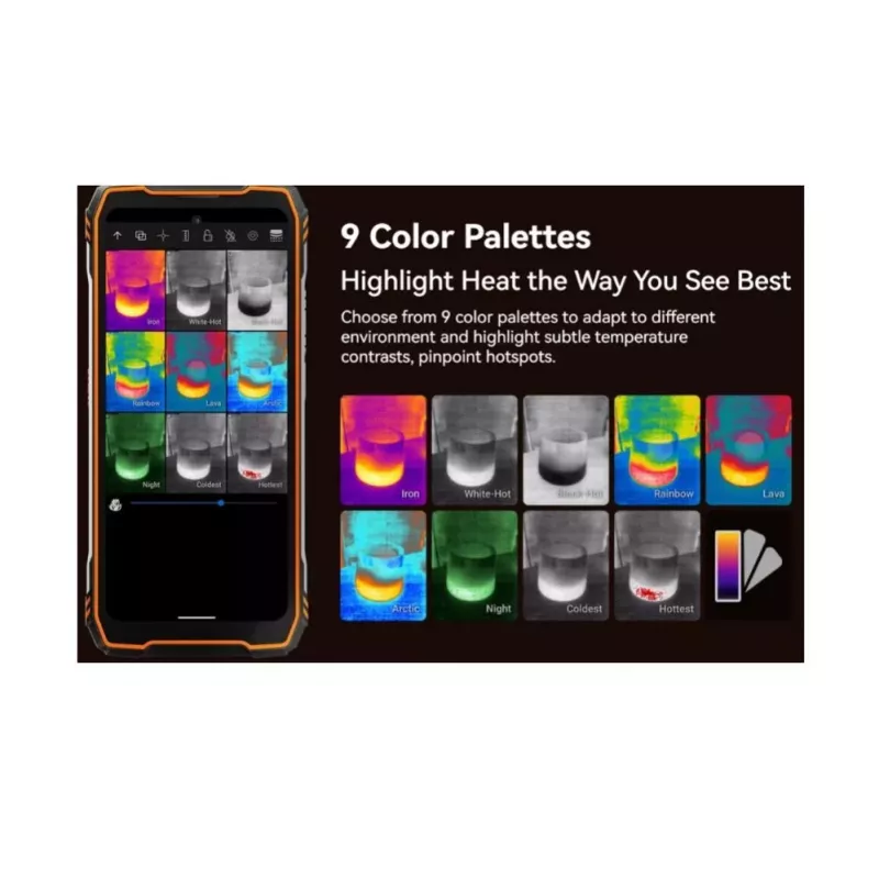 Blackview XPLORE 1 Pro 12+256 GB Thermal Image negro