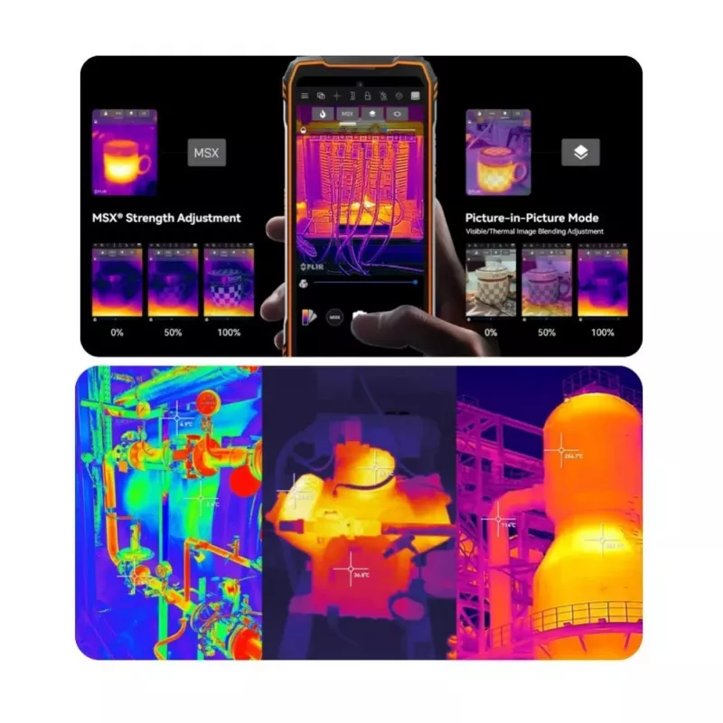 Blackview XPLORE 1 Pro 12+256 GB Thermal Image negro