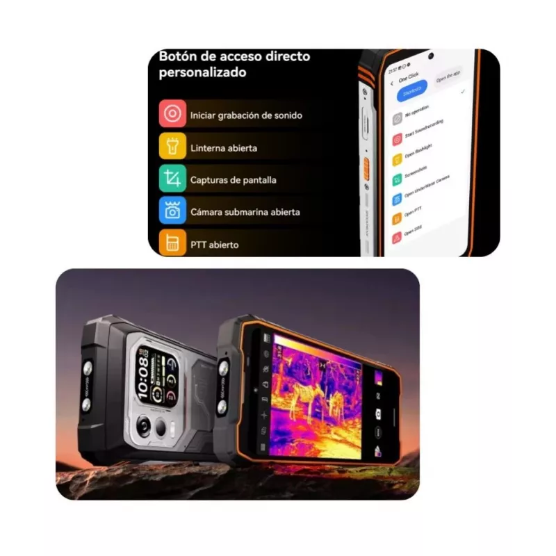 Blackview XPLORE 1 Pro 12+256 GB Thermal Image negro