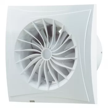 Blaugerg Sileo 100 extractor de aire, blanco, 10 cm de diámetro, 1 velocidad